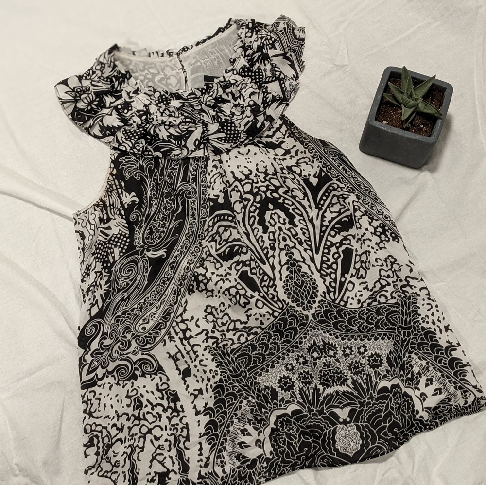 Club Monaco silk blouse